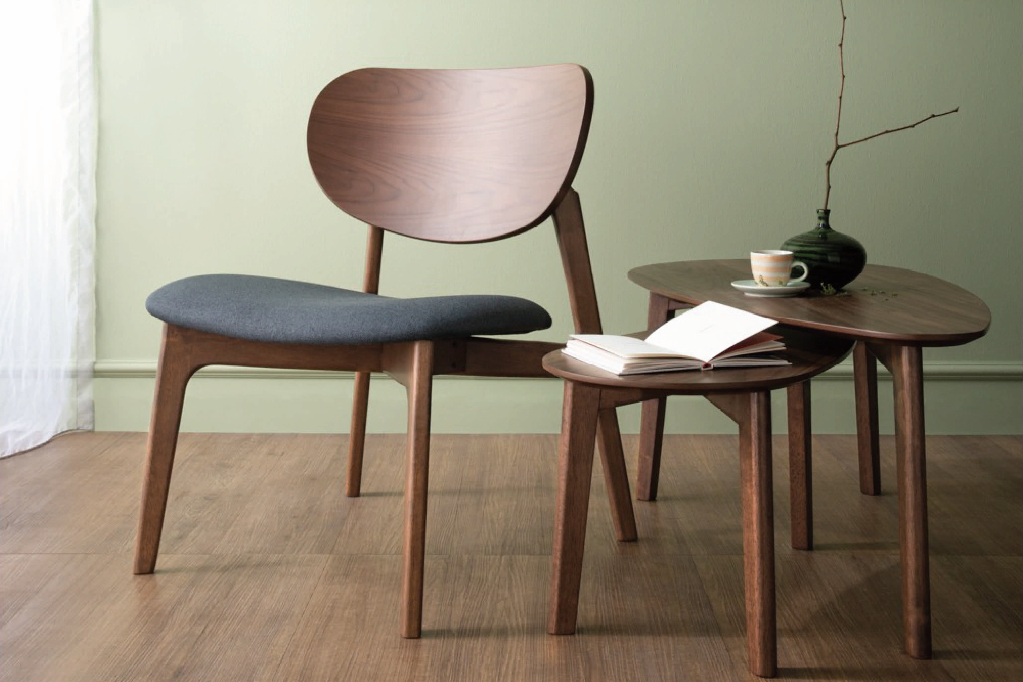 馬來西亞原裝進口實木傢俬 - NZ系列 - ALETA 休閒椅