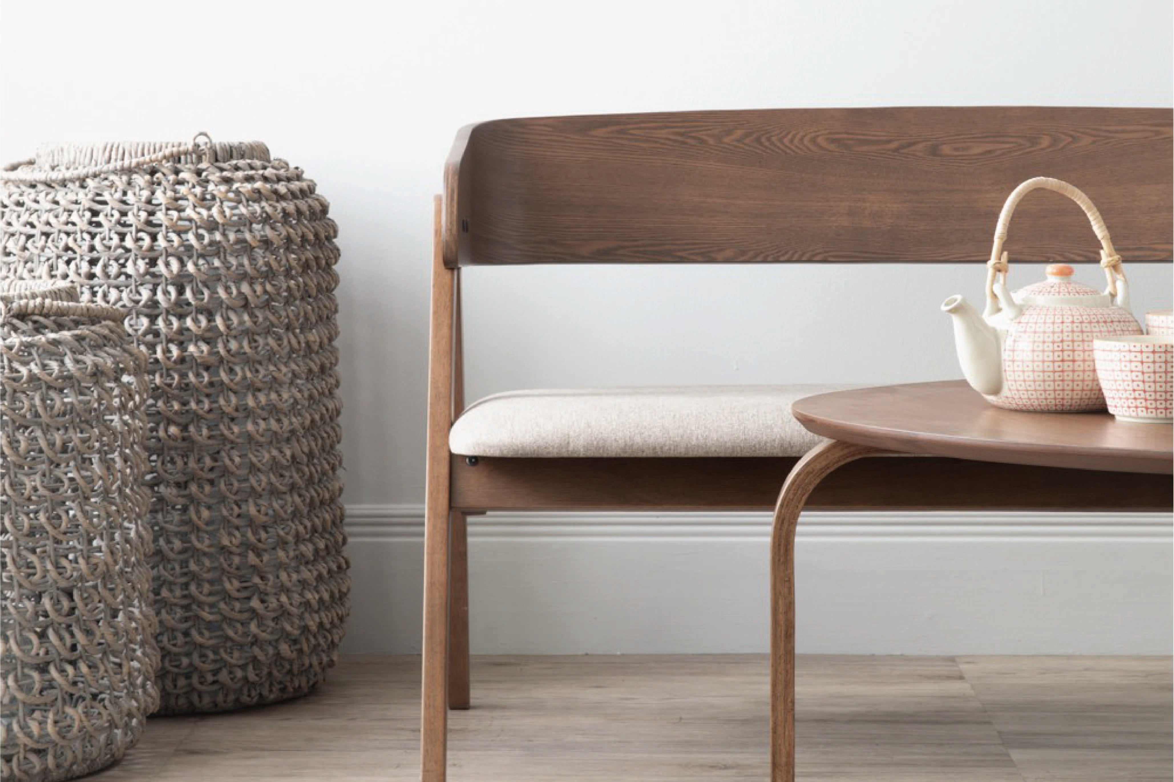 馬來西亞原裝進口實木傢俬 - NZ系列 - CARTER 兩座位休閒椅