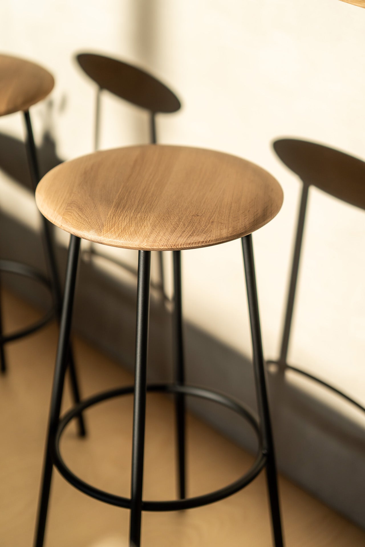 比利時原裝進口實木傢俬 - 座椅系列 - Baretto系列橡木吧台凳