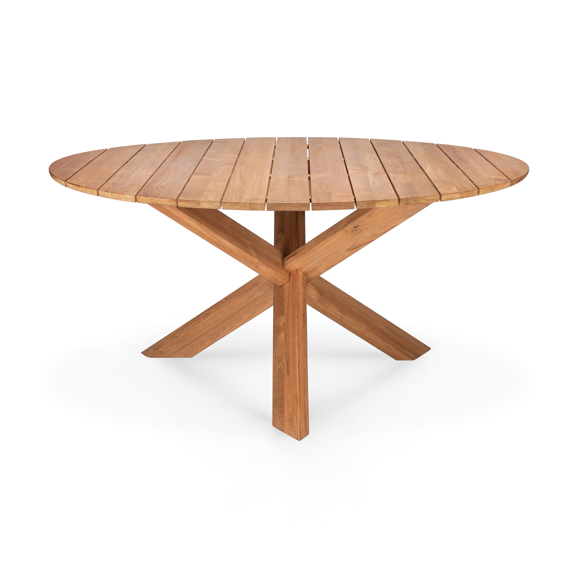比利時原裝進口實木傢俬 - 戶外系列 - Circle系列柚木圓形餐桌