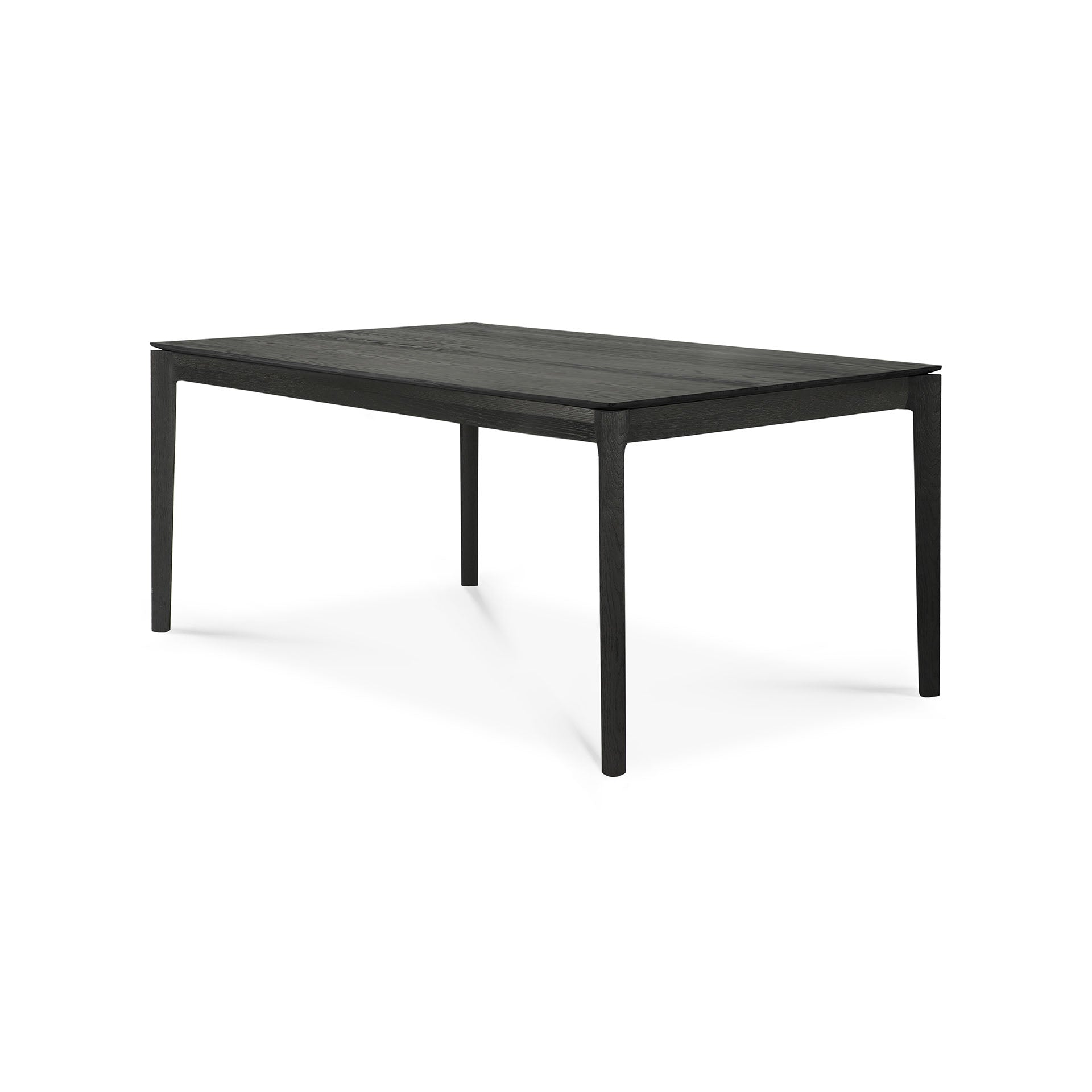 比利時原裝進口實木傢俬 - 伸縮系列 - Bok系列黑色橡木可伸縮餐桌